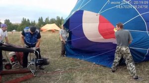 Воздушный шар. Как надуть