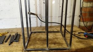 Изготовление подставки для цветов в стиле Loft  своими руками/ DIY