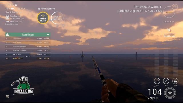 Top Notch Walleye Comp Guide with a Clutch finish!! - Fishing Planet / Fisherman смотреть онлайн