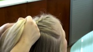 Обратная, перевернутая французская коса