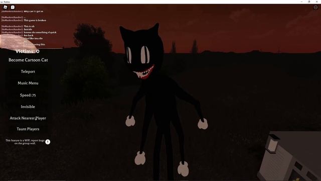 The NEW NIGHTMARE Cartoon Cat SKIN Cult of the Cryptids Roblox [BIG UPDATE] смотреть онлайн