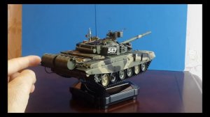 Обзор собранной модели основного боевого танка России Т-90 "Звезда" 1:35