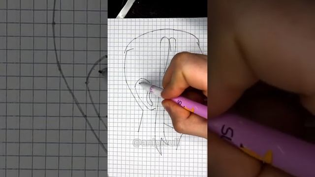 Как нарисовать Дракена по клеточкам смотреть онлайн