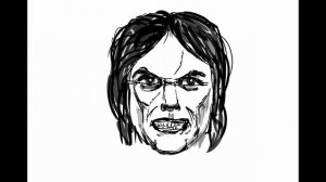 Как нарисовать на лице человека 4 эмоции. Голова персонажа в стиле комикса.