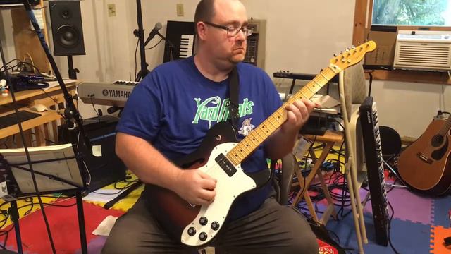 GFS Nashville Minitrons in a Modern Player Thinline Deluxe Tele смотреть онлайн