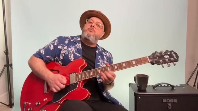 The Marty Schwartz Signature Epiphone ES-335 Guitar is HERE!