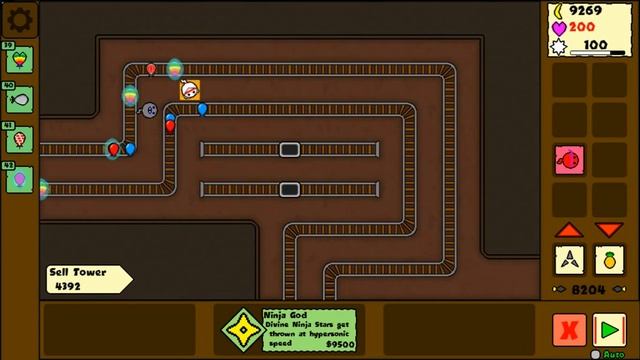 Ninja Monkey Secret Upgrade Path Guide! Bloons TD X смотреть онлайн