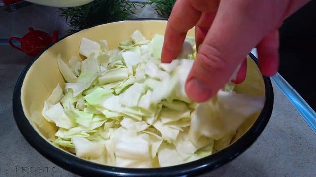 Капуста Провансаль. Маринованная капуста. Рецепт хрустящей кисло-сладкой капусты.  Рickled cabbage