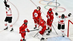 Громкий скандал.  Хоккей. Олимпиада 2022. Россия- Канада. Пекин