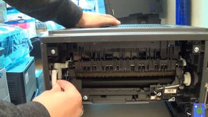 Brother HL-5440 как снять печку (ответ на комментарий)