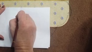 Подгибка на скругленных участках изделия. Приклеенная подгибка.mp4