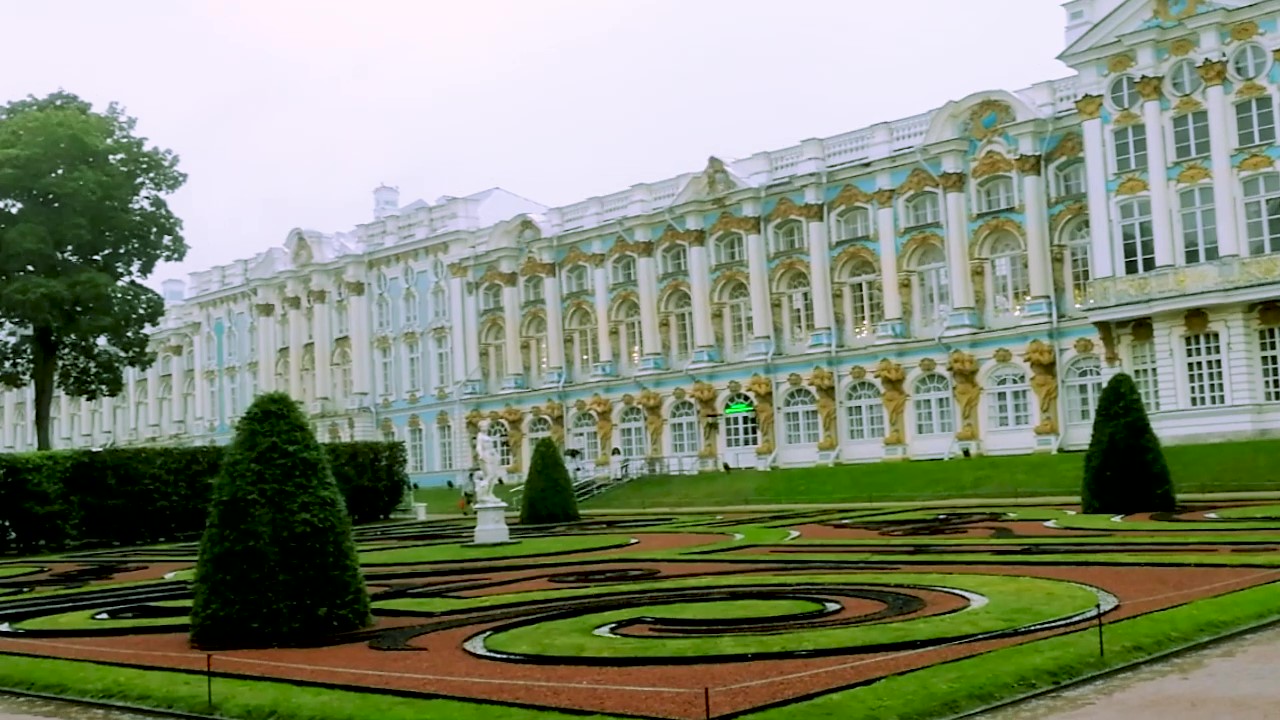 Большой Екатерининский дворец в Пушкине (Санкт-Петербург)