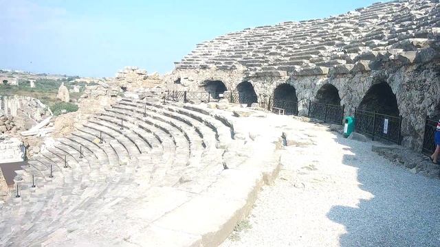 Путешествие Turkey - Side. Амфитеатр и Храм Аполлона. смотреть онлайн