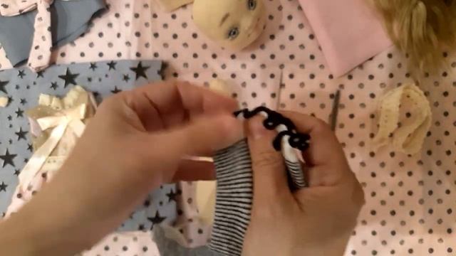 Тело текстильной куклы