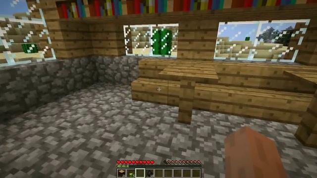 Выживание в Minecraft 1.2.5, 1 день - спаунер и деревня смотреть онлайн
