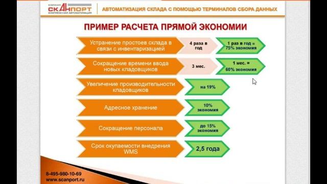 АВТОМАТИЗАЦИЯ СКЛАДА с помощью терминалов сбора данных. Выбор оборудования и ПО.