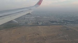 Посадка самолета  авиакомпании AIR ARABIA 2024 аэропорт ШАРДЖА ОАЭ