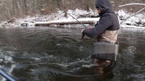 Рыбалка на Хариуса и ленка. Хабаровский край. Закрытие сезона ноябрь 2022. Часть 3