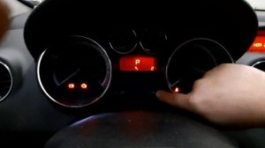 Сброс сервисного интервала PEUGEOT 408