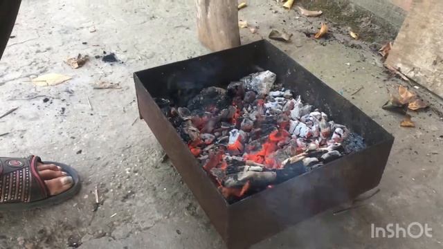 Голени запечённые в фольге в углях смотреть онлайн