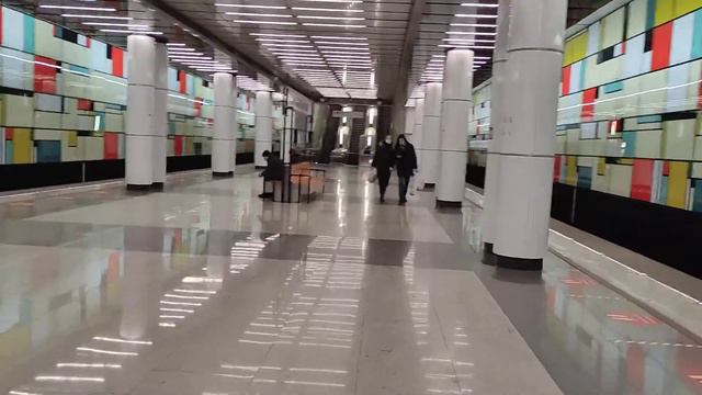 станция метро Румянцево #метро #московскийметрополитен #москва