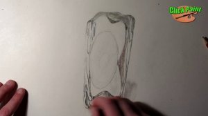 как нарисовать 3D рисунок на бумаге карандашом.how to draw 3D rawing on paper with a pencil.