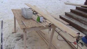 Обшиваем веранду самодельным планкеном