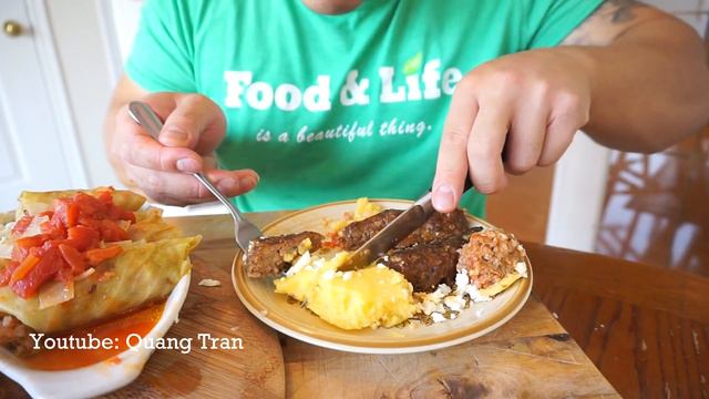 Vietnamese Guy Cook ROMANIAN FOOD | RECIPE | MUKBANG | QT смотреть онлайн