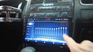 Установка универсальной 9" магнитолы на Android в Toyota Cresta 1996 г.!