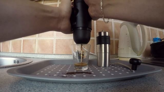 Minipresso GR - Focus on the extraction