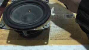 Ремонт НЧ динамика/Speaker repair