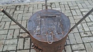 Печь из стальной трубы под Казан или Садж