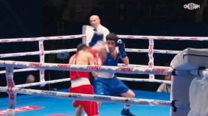 Тот самый боксер левша Хазар на ЧР по боксу