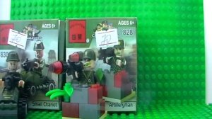 Обзор военного лего.