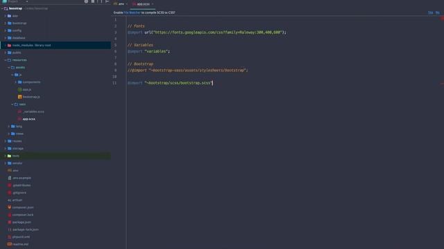 CLEAN INSTALL OF BOOSTRAP 4 IN LARAVEL 5.5 FR смотреть онлайн