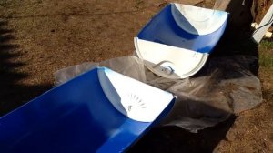 Распиливание пластиковой бочки