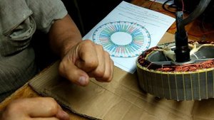 Тест мотор колеса в режиме генерации и переделка его на большее напряжение