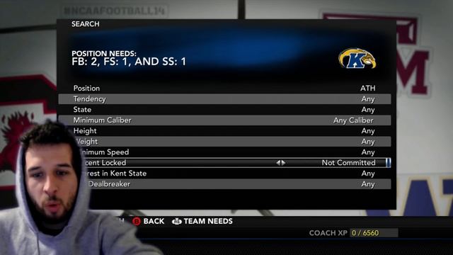 NCAA Football 14 Recruiting Athletes - How I Found 8 Gems In One Week!