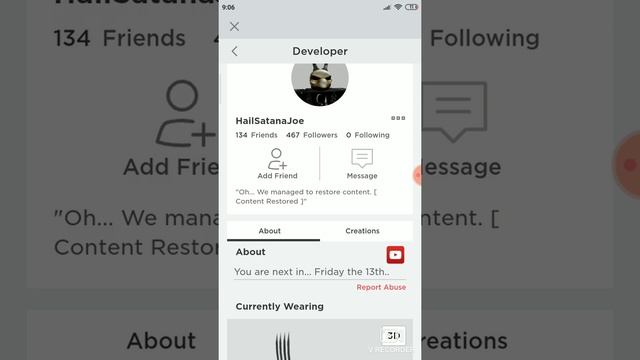 4часть ужасы Роблокса я кинул заявку в друзья HailSatanaJoe смотреть онлайн