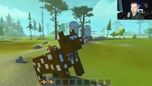 ЖУТКО ГОРИТ ОТ ПОДАРКА в Scrap Mechanic!!!