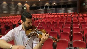 Concertmaster Alican Süner From Zürich with my 1715 Stradivarius Violin