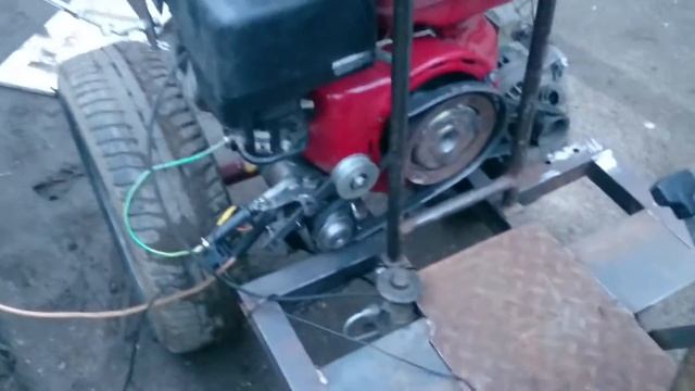 электростартер на мотоблоке никкей 1550. Часть 2. смотреть онлайн