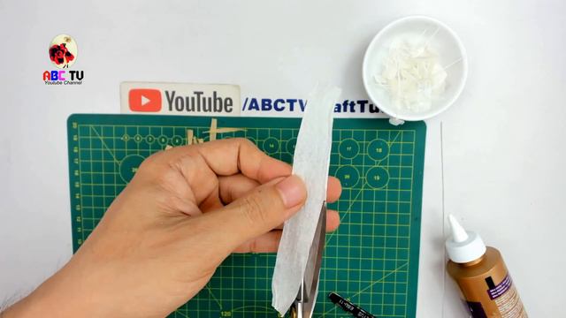 ABC TV  How To Make Filler Paper Flowers 10 - Craft Tutorial