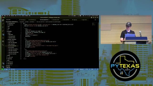 DAY 2 Keynote - "Full-Stack Python" (Andy "Pandy" Knight) - PyTexas 2023