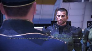 Mass Effect 1 Legendary Edition: full renegade dialogue with Rear Admiral Mikhailovich