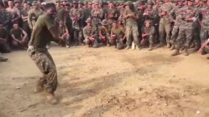 U.S. Marines V.S. South Korean Marines in pop lock dance battle..?(Subscribe)