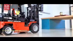 13106 MOULD KING Вилочный погрузчик Forklift Mk II (с моторизацией)
