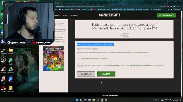 ✔️Como COMPRAR e INSTALAR o MINECRAFT ORIGINAL JAVA e BEDROCK [ATUALIZADO 2022] смотреть онлайн