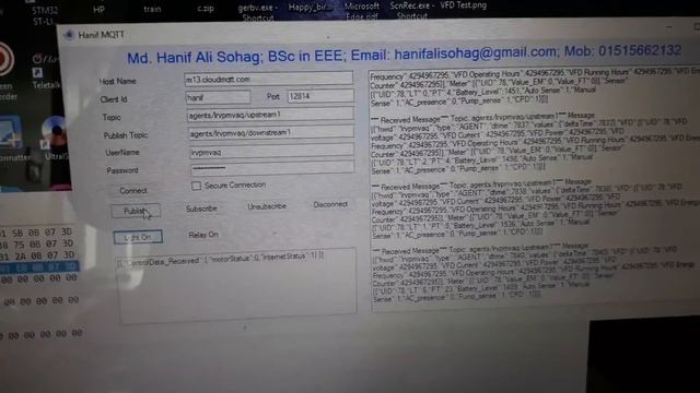 IoT Based SCADA System using C# MQTT Client by Md. Hanif Ali Sohag смотреть онлайн