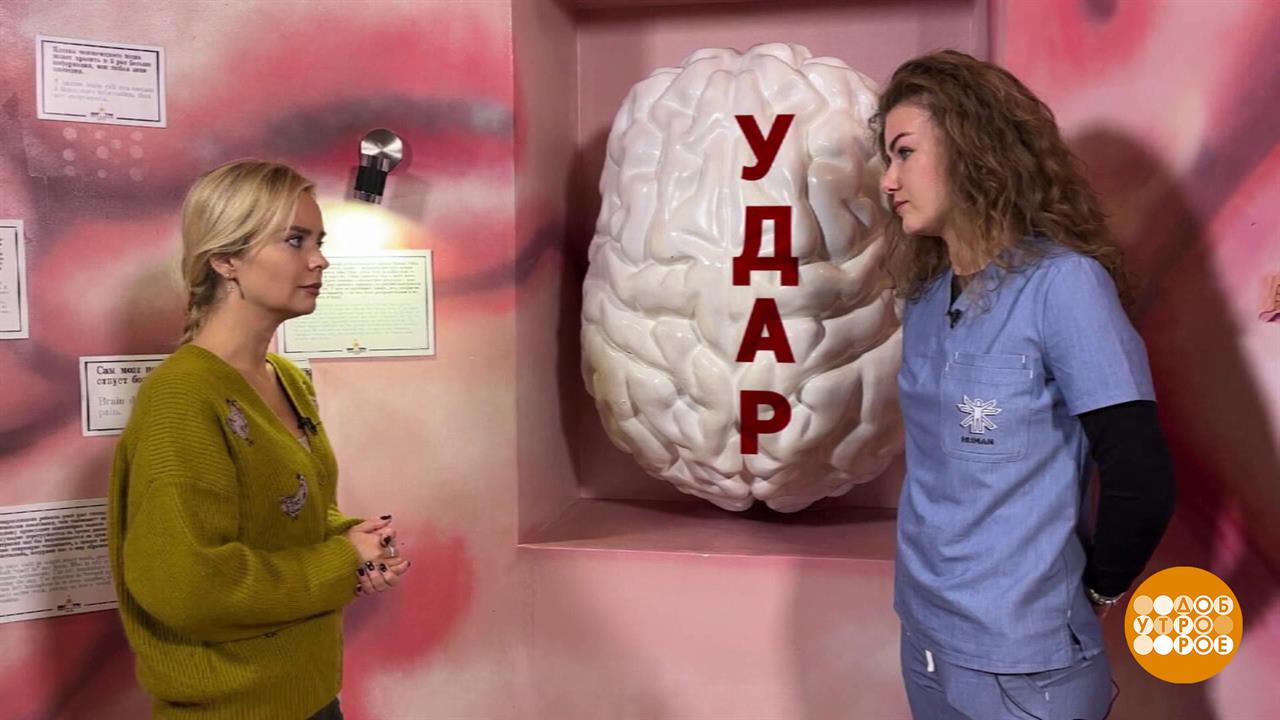 Инсульт: действуем без промедления! Доброе утро. Суббота. Фрагмент выпуска от 29.10.2022
